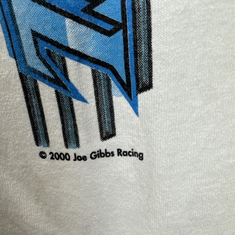VTG Home Depot Tony Stewart Long Sleeves Shirt Mens XXL White Wheel of Steele - Picture 4 of 9